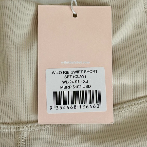 Wilo the Label Tan Shorts & Sports Bra Set ☀️ - Picture 7 of 10